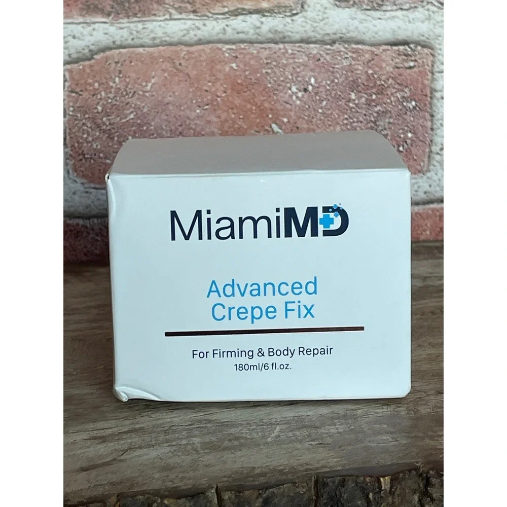 MiamiMD Advanced Crepe Fix Firming & Body Repair Cream 6 fl oz 180ml New